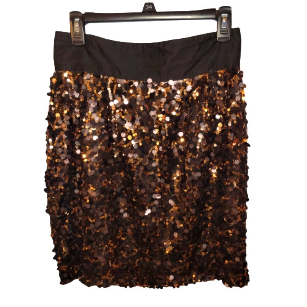 MM Couture by Miss Me sparkle sequined skirt